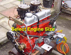 Picture of Volvo Penta engine from which to select your engine size