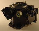 Picture of Y38-2(A) 2 barrel MerCarb marine carburetor with 1 idle mixture screw and an electric choke