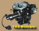 Picture of Y38-86 2 barrel MerCarb marine carburetor with TKS choking system (No Choke Plate)