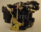 Picture of Y39-2A 2 barrel Rochester marine carburetor with linkage